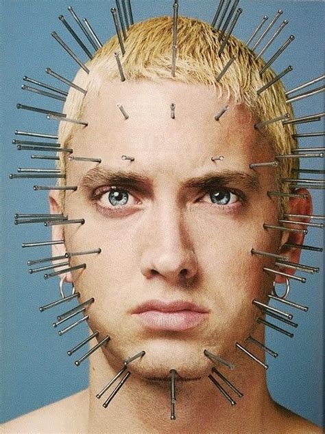 But from 1999 to 2004, when slim shady was most prominent, his hair was bleached blonde all the time. reason #17 why eminem is my favorite | Eminem, Eminem slim ...
