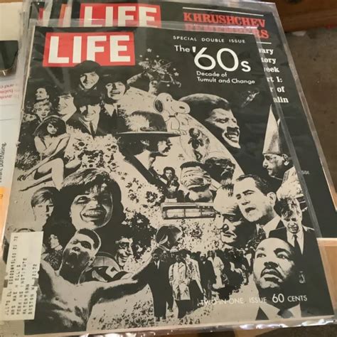 Life Magazine The 60s Decade Of Tumult And Change Special Double