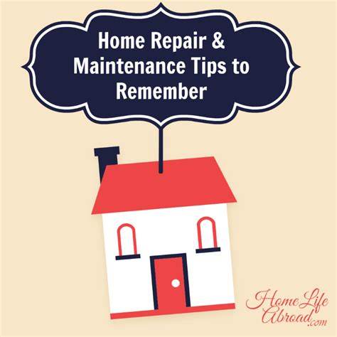 Home Repair And Maintenance Tips To Remember