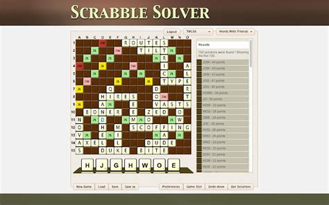 Scrabble Solver Chrome Web Store