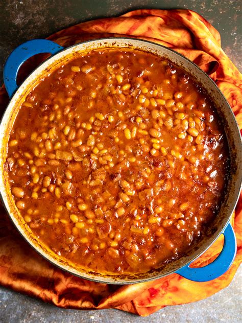 30 Minute Bourbon Baked Beans The Genetic Chef