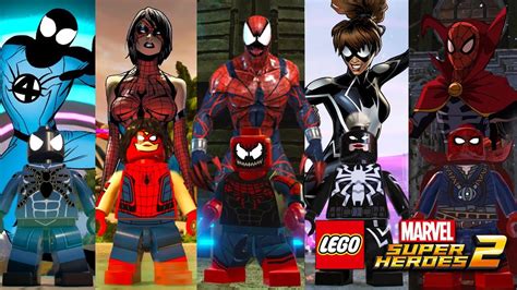 Lego Marvel Superheroes 2 Spider Verse Part 2 Custom Characters