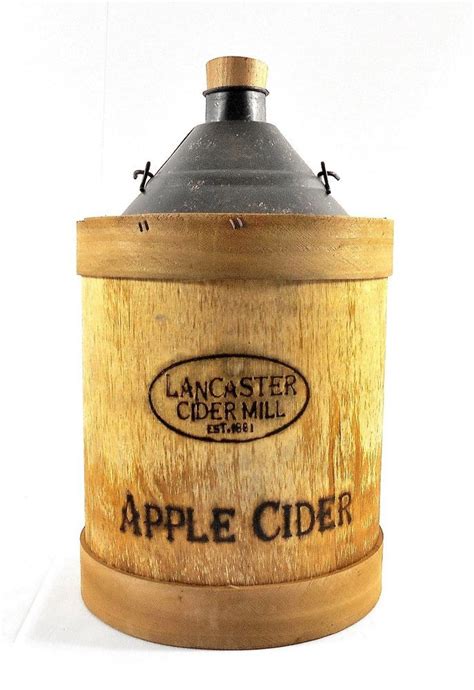 Antique Apple Cider Jug Vintage Decor Vintage Decor Cider Apple Cider