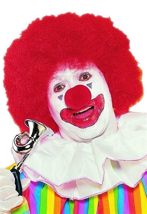 Halloweeen Club Costume Superstore Jumbo Clown Afro Red Wig