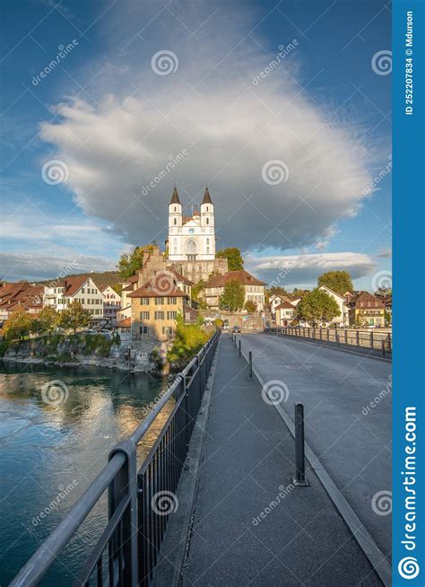 View Of Aarburg Castle Switzerland Stock Photo Image Of Tourist