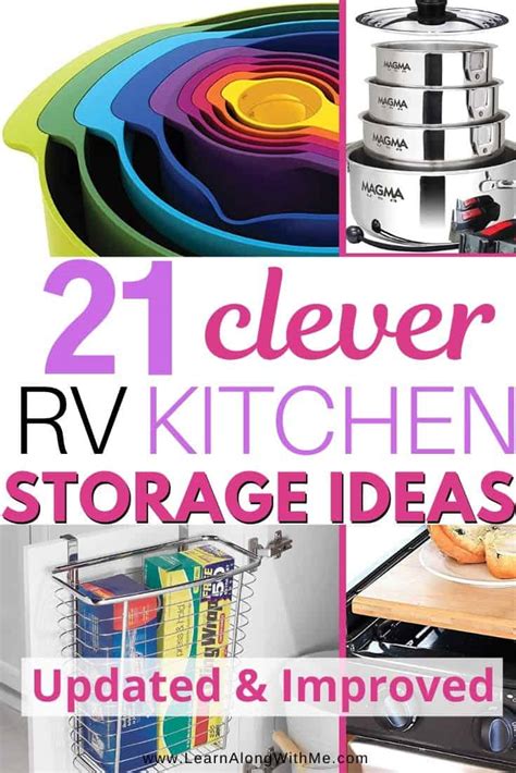 21 Clever Rv Kitchen Storage Ideas Maximize Your Tiny Space Learn