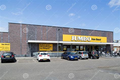 Jumbo Supermarket In Hillegom The Netherlands Editorial Stock Image