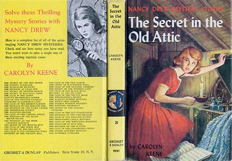 Mystery and detective fiction book cover images. Collecting Nancy Drew®
