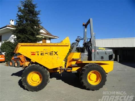 Terex Benford Pt 9000 2003 Cuneo Italy Used Site Dumpers