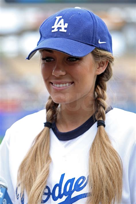 Photos Of Lauren Conrad Throwing First Pitch At Dodgers