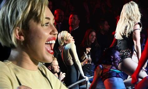 Miley Cyrus Goes Bananas For Britney Spears As They Play Off Each Other During Concert Daily
