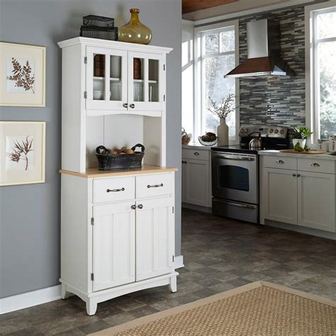 Hutch buffet, maple hutch, mirrored buffets, mission buffet, modern hutch, painted buffet, rustic hutches, storage buffet, storage hutch, wall hutches, buffet & hutch furniture. Home Styles White Buffet with Hutch-5001-0021-12 - The Home Depot