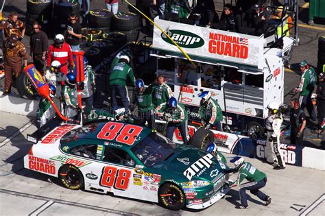 Show an employer your value and how you'd be an asset. NASCAR - Dale Jr Pit Stop #2 Editorial Photo - Image: 8939161