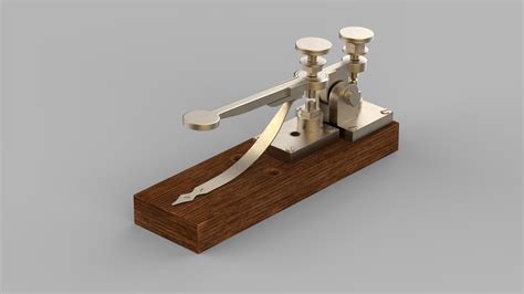 Morse Telegraph 3d Turbosquid 1739097
