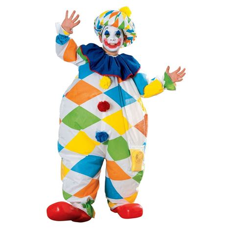 Inflatable Clown Costume For Kids