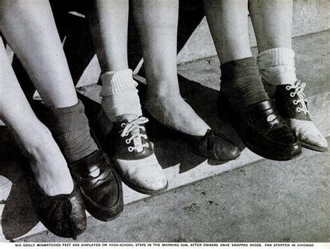 History In Facts On Twitter Shoe Swapping Was A High School Fad In