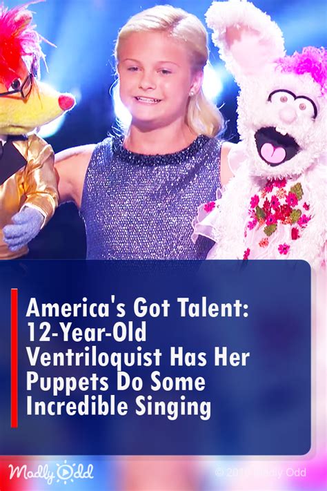 Americas Got Talent Finale Year Old Ventriloquist Has Her Puppets