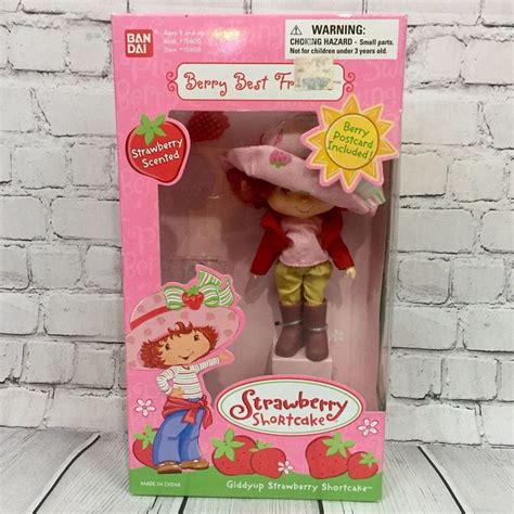 Bandai Strawberry Shortcake 🍓bandai 2002 Strawberry Shortcake Doll No
