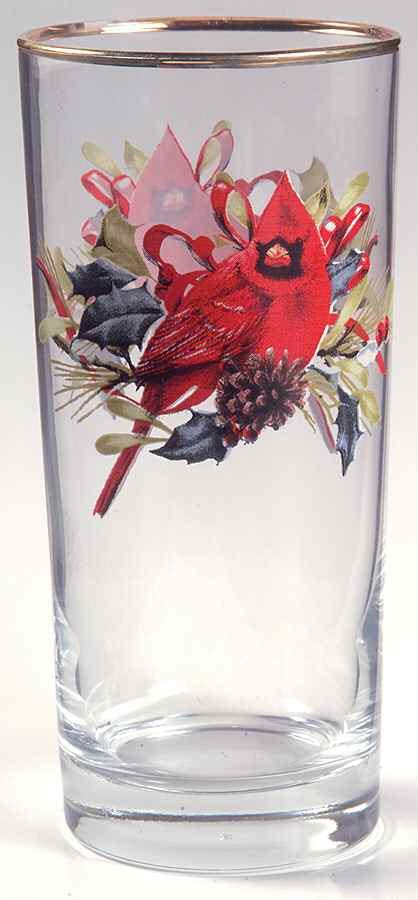 Winter Greetings 16 Oz Glassware Highball By Lenox Replacements Ltd