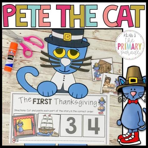 Pete The Cat Thanksgiving Craft Pete The Cat Thanksgiving Activities