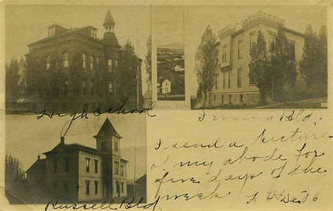 Public Schools Circa 1906 Moscow Idaho A Photo On Flickriver