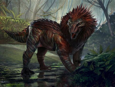 Dino Hyprid By Ahmed Maihope Fantasy Creatures Art Weird Creatures