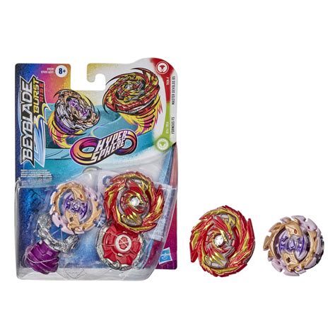 Beyblade Burst Rise Hypersphere Dual Pack Master Devolos D5 And Forneus