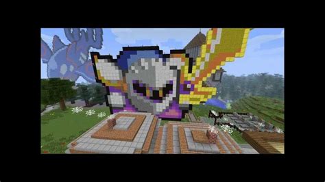 Pixel Art Meta Knight Minecraft Youtube