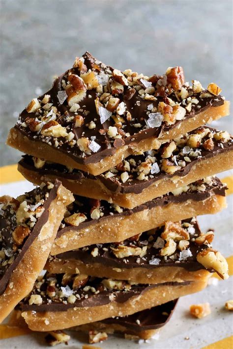 With Buttery Toffee Chocolate And Nuts This Buttercrunch Toffee