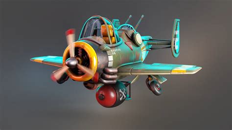 Snk Metal Slug Bomber Flying Tara 3d Modeling By Artforge 2022 R