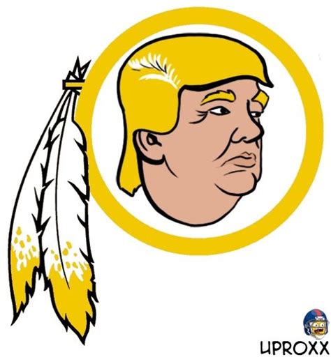 Custom fantasy football logos do require a lot of time to create. Let's Redesign Every NFL Logo As Donald Trump