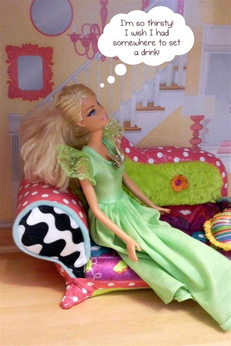 A Couple of Craft Addicts: Barbie's New (FREE) Furniture Also since people poor and not so poor shop in goodwill shops and the like, as well as discount really poor people often live where there's not much shopping.