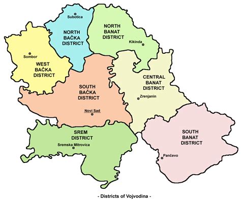 Liste Der Orte Der Vojvodina