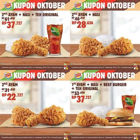 Sushi king ramadhan buffet promo terms & conditions. Kupon Promo Burger King Bulan Oktober dan November 2020 ...