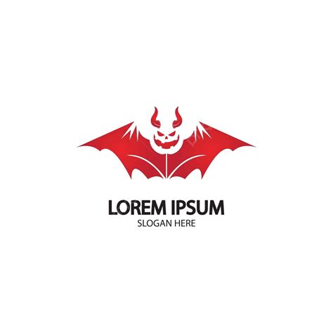 Devil Logo Vector Icon Template Horror Design Evil Vector Horror