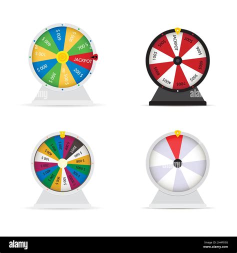 Fortune Wheel Collection Luck Spin And Roulette Risk Leisure Success