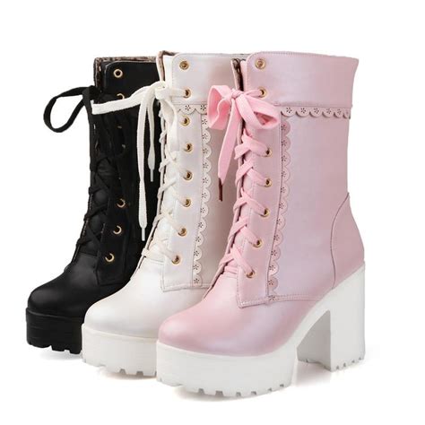 Japanese Kawaii Lolita Heels Boots · Fashion Kawaii Japan And Korea