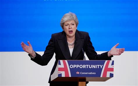 Theresa Mays Conservative Party Conference Speech Full Transcript