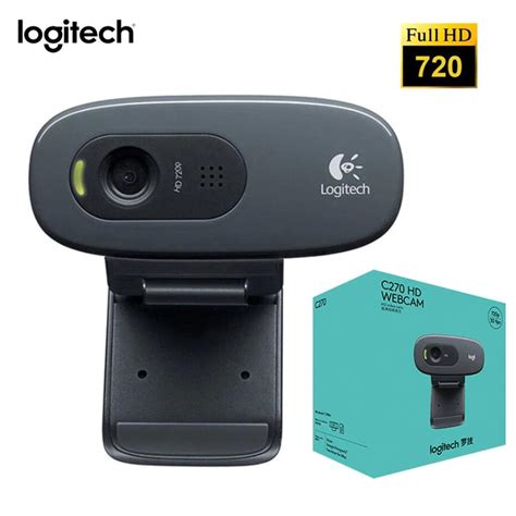 Logitech C270 Hd Webcam For Video Conferencing Hd 720p 30 Fps