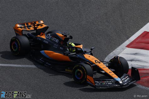 F Mclaren Mcl Has First Run On Track In Bahrain Racefans