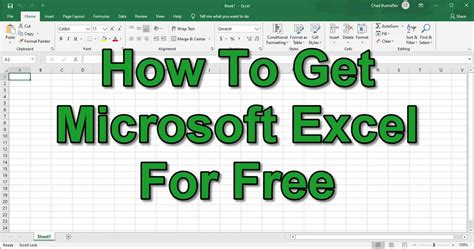 How To Get Microsoft Excel For Free Easypcmod
