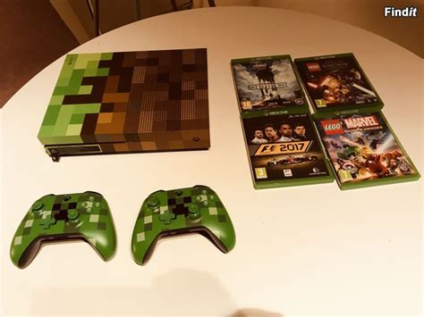Säljes Xbox One S 1tb Minecraft Limited Edition