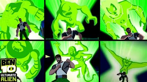 Every Ben 10k Transformations In Ultimate Alien Ben 10 Youtube