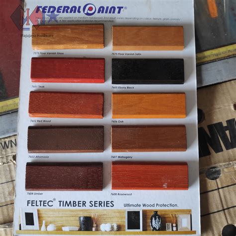 Federal Paint Timber Guard Wood Varnish Wood Stain Shellac Lacquer