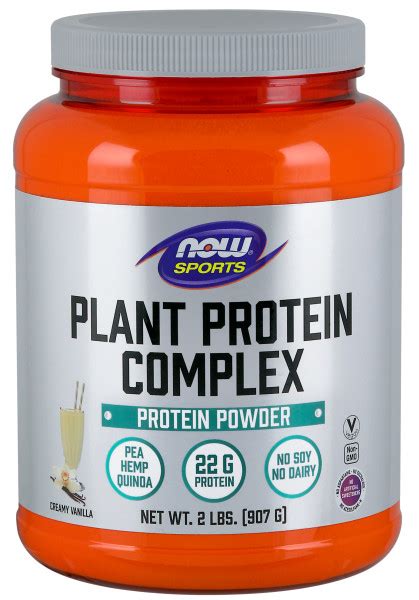 Premier protein do not use for weight reduction. Now Foods Plant Protein Complex Creamy Vanilla - 2 Lb