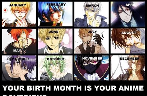 Anime Characters Birthdays In January Just Kidding But I Do Know