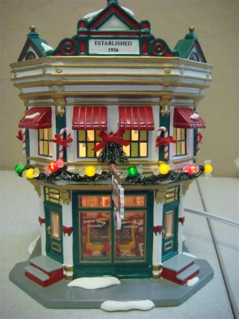 Department 56 Snow Village Sweet Shop Christmas Village Display