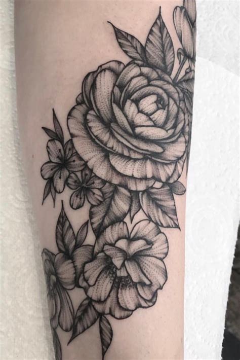 Pin By Cheyenne On Tαƚƚσσʂ Bσԃყ Aɾƚ Flower Tattoo Tattoos