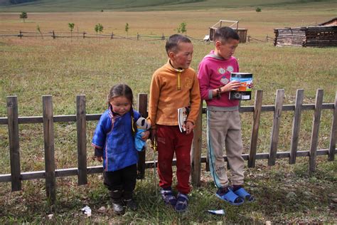 Mongolia Mongolia Children Travel Around