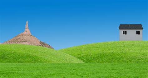 A Grass Landscape Rliminalspace